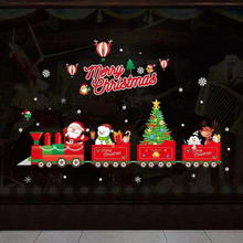 Kerst Trein Raamstickers