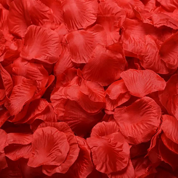 Rozenbladen 2500 stuks - Rood